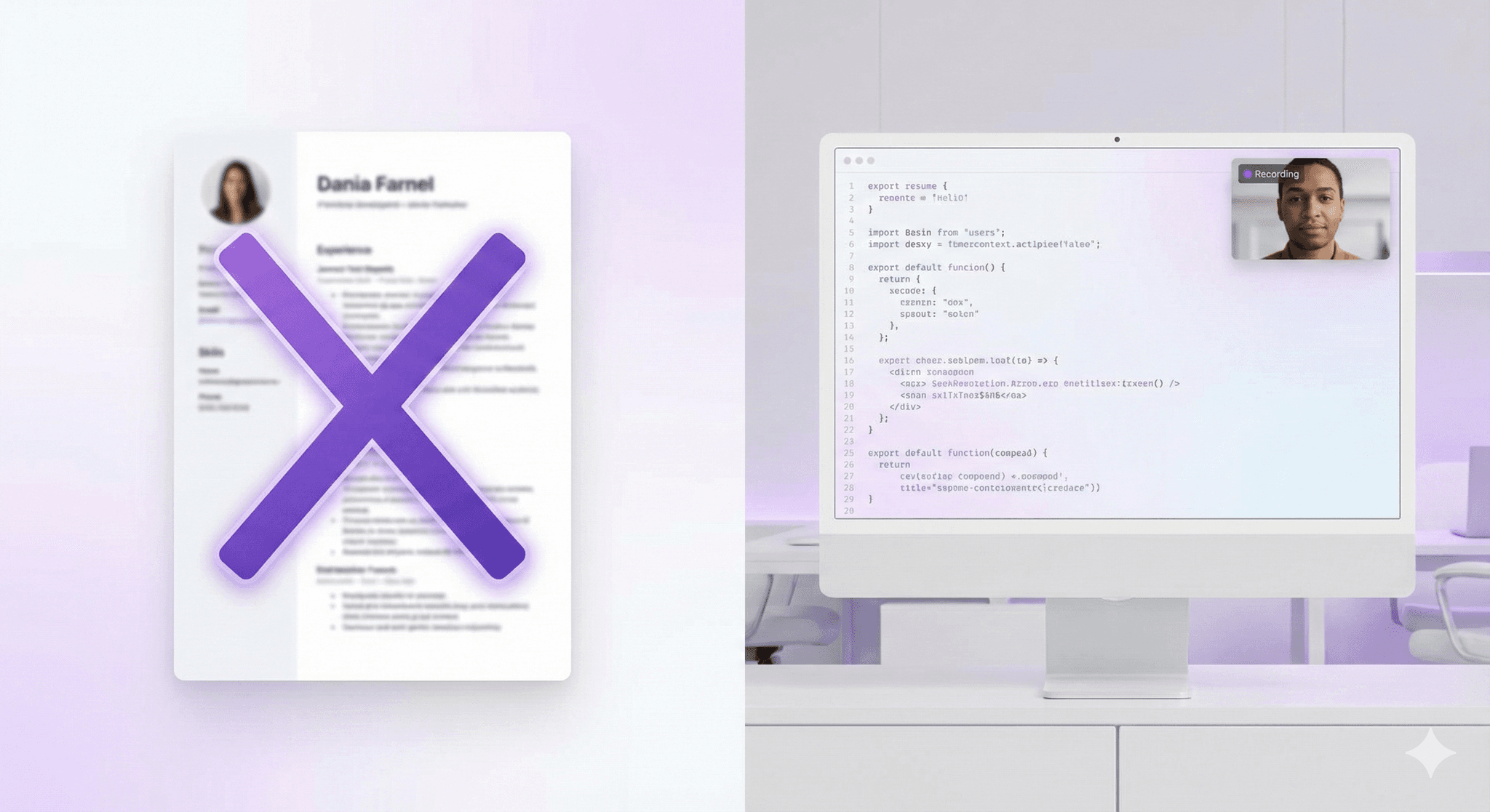 Resume vs. Real Work comparison