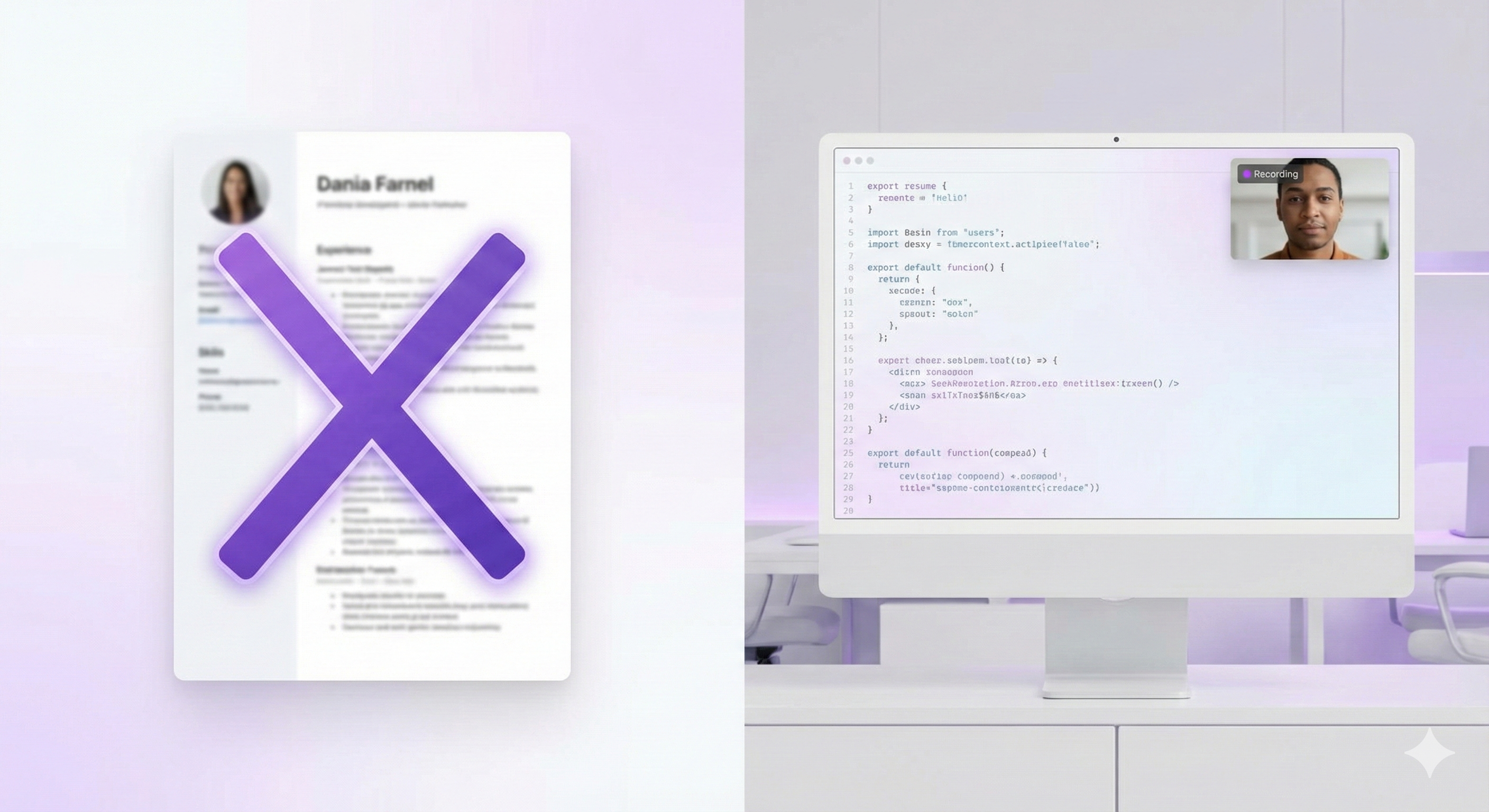 Resume vs. Real Work comparison